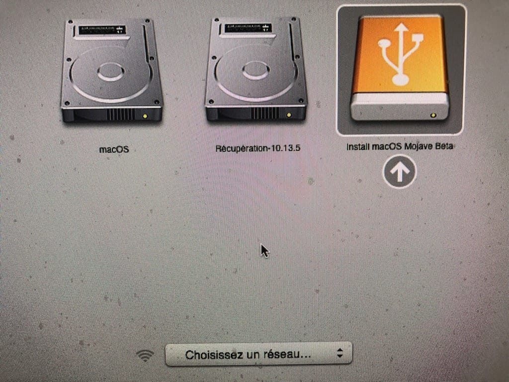 Démarrer un MAC sur une clé USB